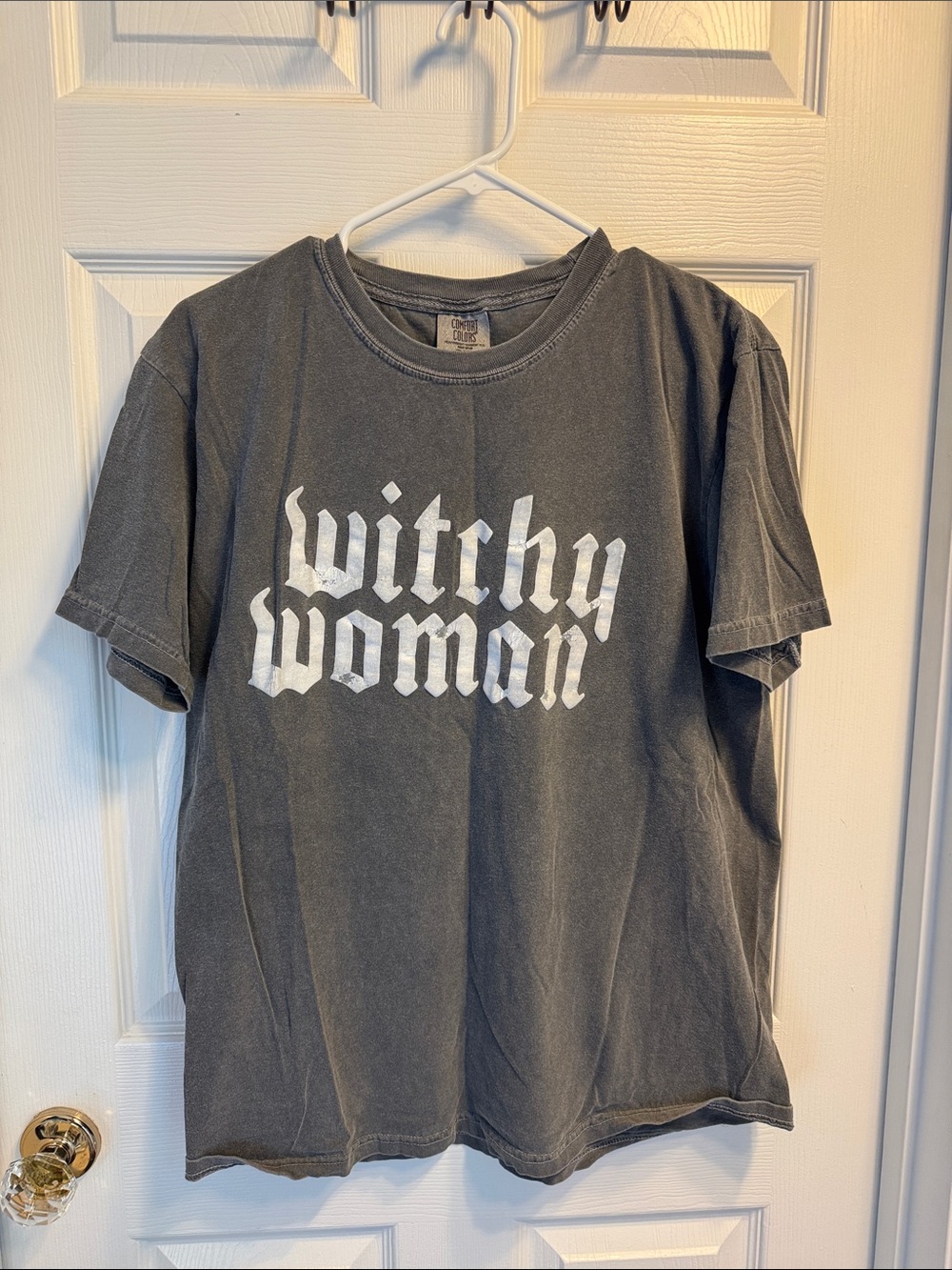 Comfort Colors Witchy Woman Graphic Tee - Black